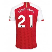 Arsenal Fabio Vieira #21 Domaci Dres 2023-24 Kratak Rukav